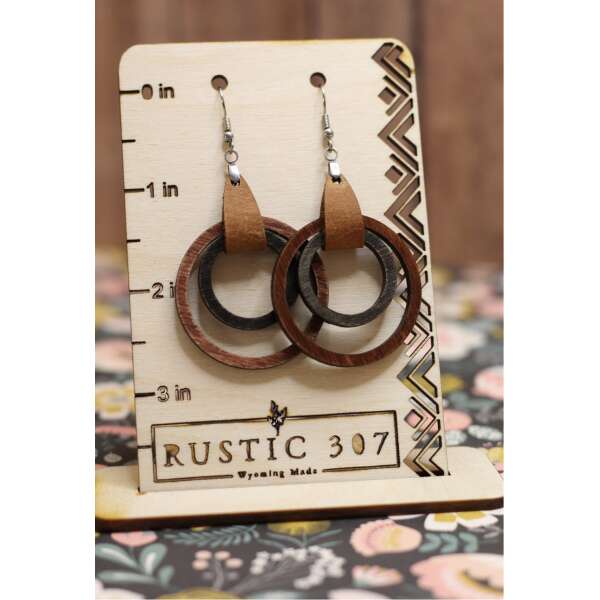 Boho Circle Earrings