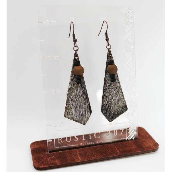 Genuine Cowhide Sway earrings