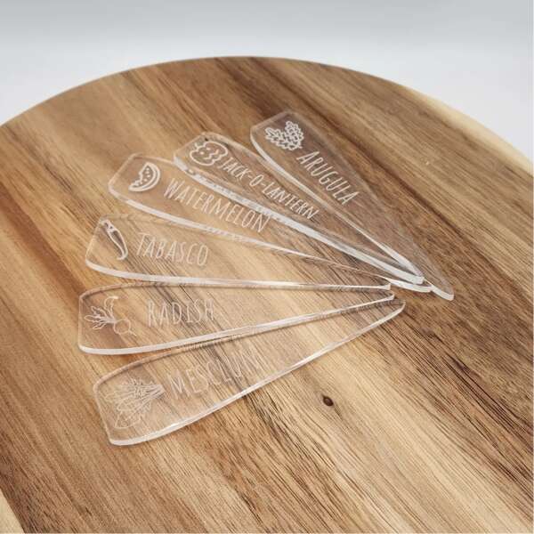 Acrylic Garden Stakes