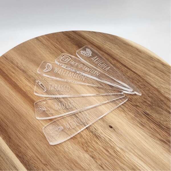 Acrylic Garden Stakes