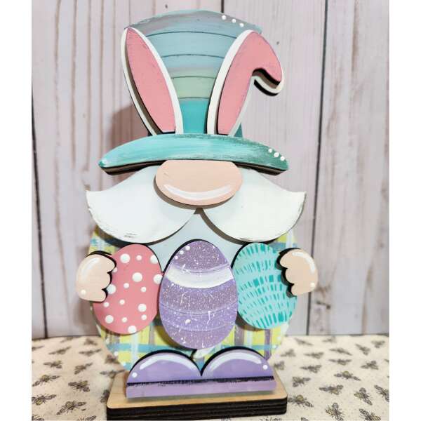 Easter Bunny Gnome DIY Paint Kit