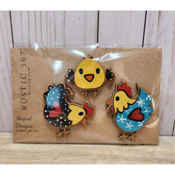 chicken magnet set