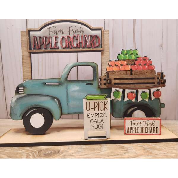 Apple Orchard Fall Truck Insert