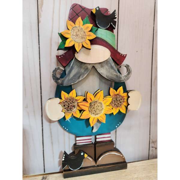 Sunflower Gnome DIY Paint Kit - Image 2