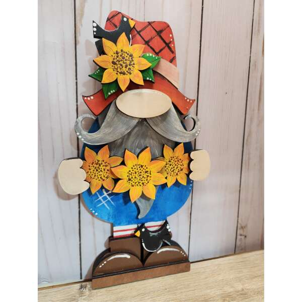 Sunflower Gnome DIY Paint Kit - Image 3