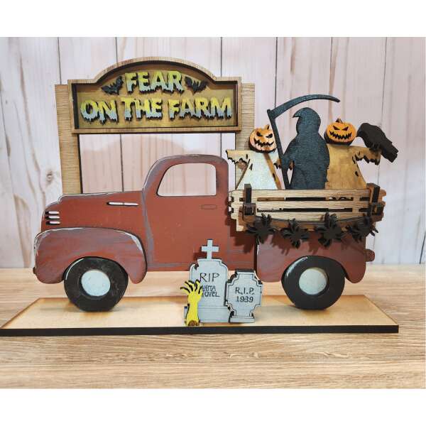 Fear on the Farm Truck Insert