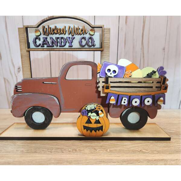 Wicked Witch Candy Co Halloween Truck Insert