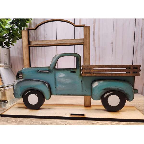 Dusty Blue Farmhouse Truck kit