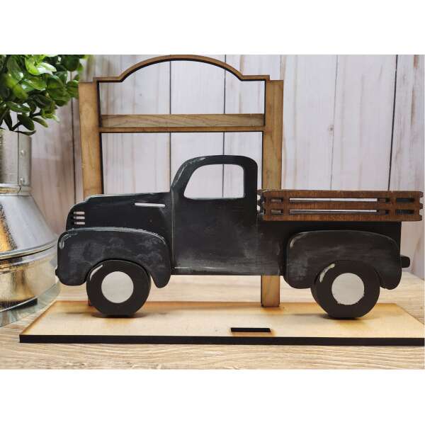 Matte Black Farmhouse Truck Kit