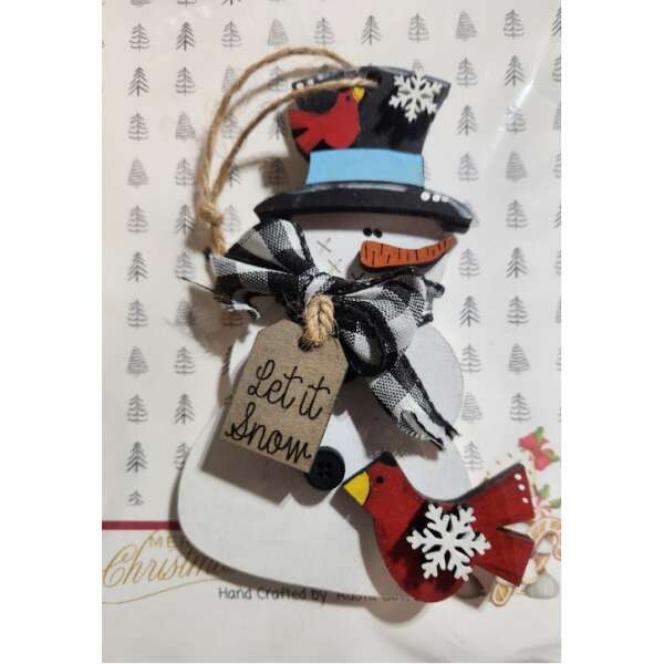 snowman ornamen