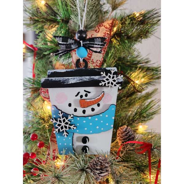 Snowman Gift Card Ornament