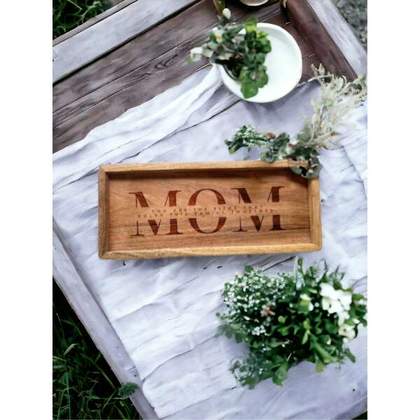 Personalized Wood Trinket Tray