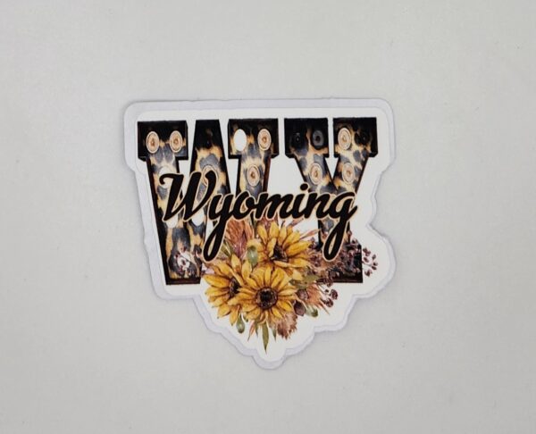 WY Floral Sticker