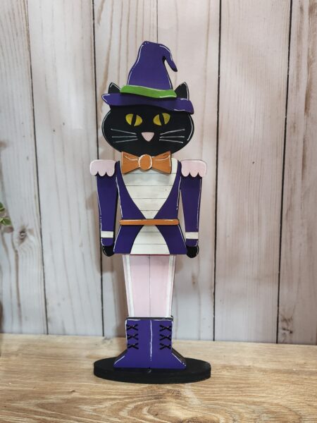 Witchy Cat Nutcracker