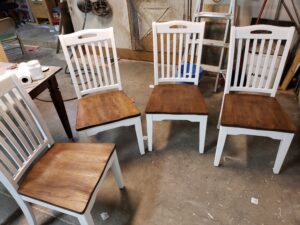 Up-cycled Chairs