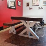 Custom Farmhouse Table and Bench