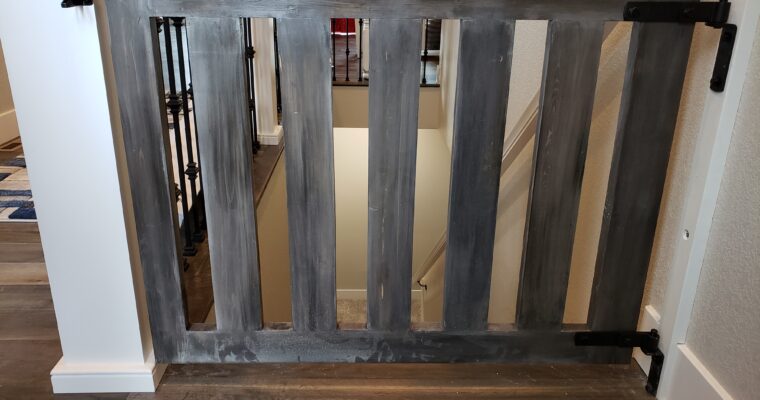 DIY Stair Gates – Baby Gate – Dog Gate