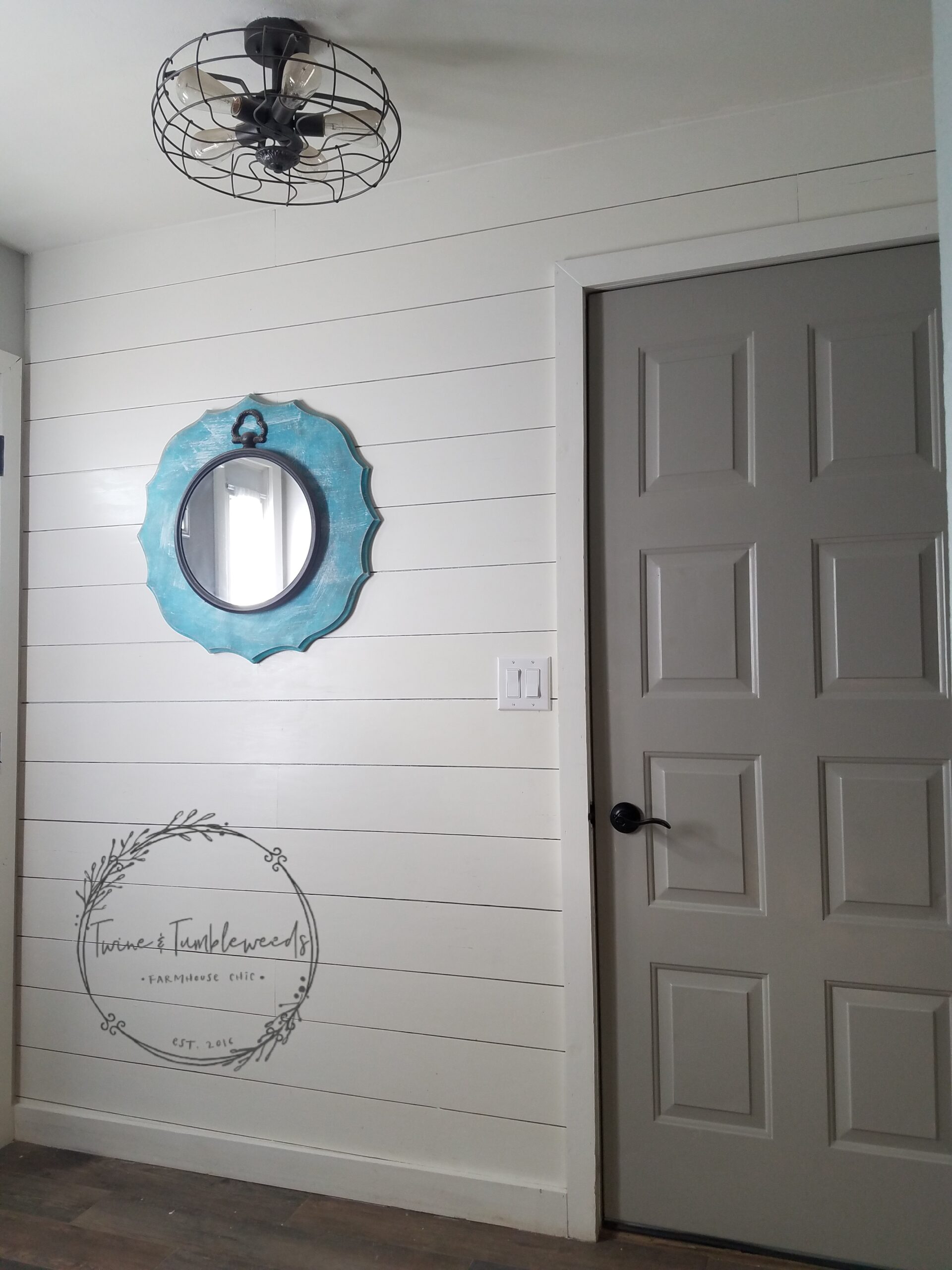 Affordable DIY Shiplap