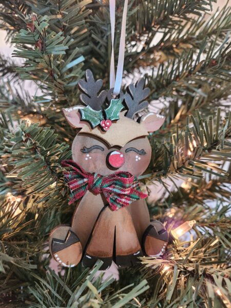 Holiday Reindeer Ornament