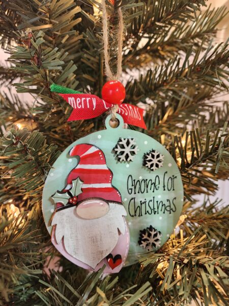 Gnome for Holidays Ornament