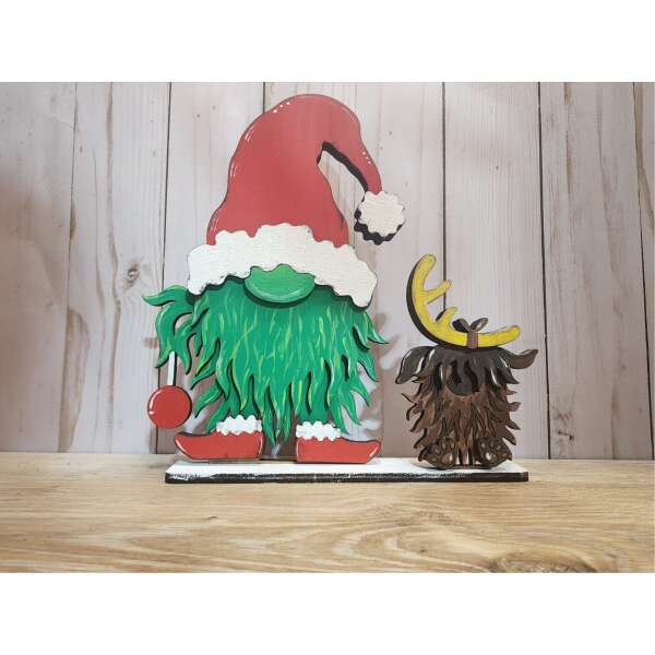 Grinch Gnome DIY Kit