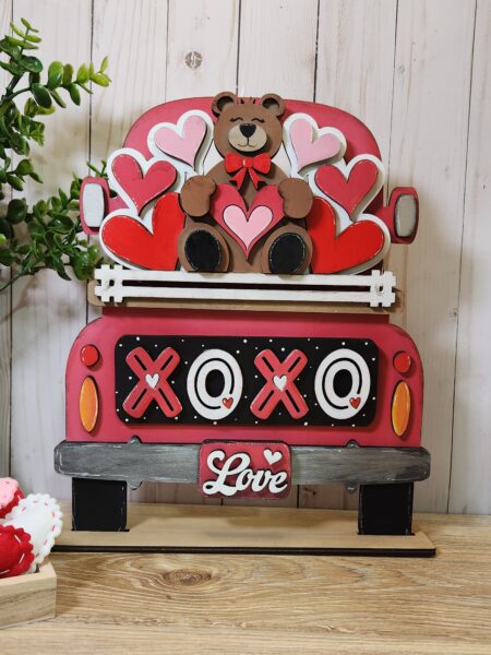 Love you Beary Much 12" truck or breadboard add-on