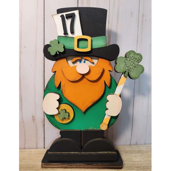 Lucky Standing Leprechaun DIY Paint Kit