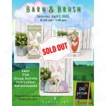 Barn & Brush Registration - April 5th
