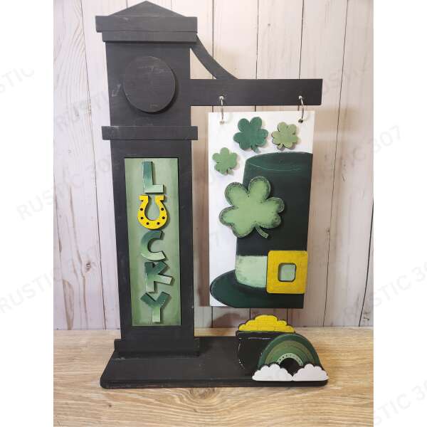 St. Patty's Day interchangeable Post insert