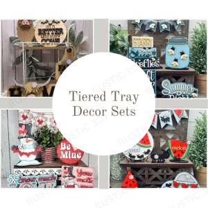 Tiered Tray Decor Sets