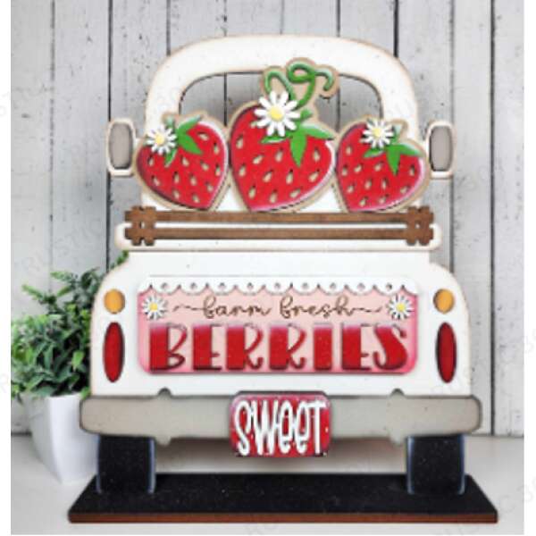 Strawberry Truck Insert