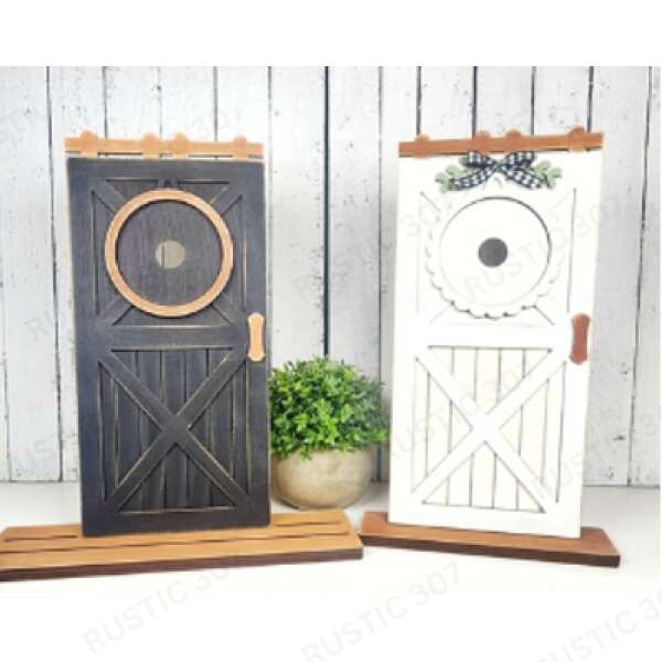farmhouse interchangeable door